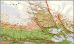 Geologie und Tektonik aus Satellitenbilddaten - Bild: C. Munier Geomaps